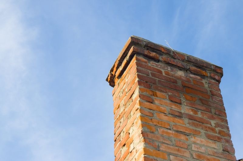 Damaged Chimney Flashing